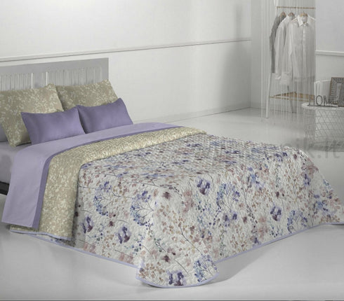 Dvipusė lovatiesė "Mesina Purple"